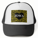 Iowa Heart Yellow hats by coolartistry Iowa Heart Yellow hats