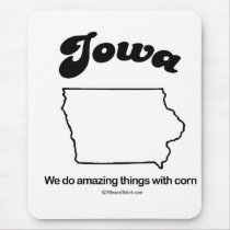 IOWA - "IOWA STATE MOTTO" T-shirts and Gear mousepads