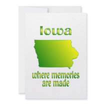 Iowa Memories Personalized Invites
