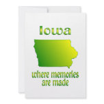 Iowa Memories Personalized Invites