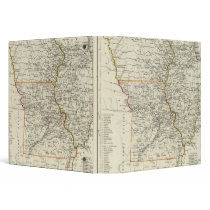 Iowa, Missouri, and Illinois Vinyl Binders