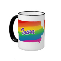 Iowa mugs by rainbowthree Iowa mugs