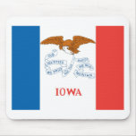 Iowa  Official State Flag mousepads