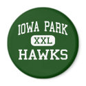Iowa Park - Hawks - High School - Iowa Park Texas magnets by customteamsportswear Iowa Park - Hawks - High School - Iowa Park Texas magnets