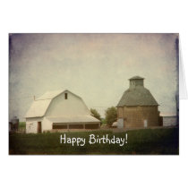 ¡Iowa que cultiva, feliz cumpleaños! tarjetas