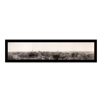 Iowa State College IA Photo 1913 Poster by lc_panoramicphotos