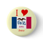 Iowa State Flag buttons
