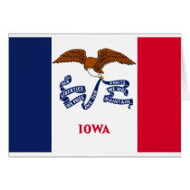 Iowa State Flag Cards