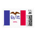 Iowa State Flag postage
