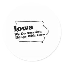 Iowa State Slogan stickers by republicofstates Iowa State Slogan stickers
