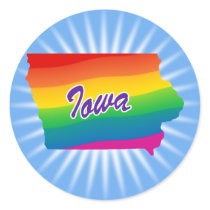Iowa stickers by rainbowthree Iowa stickers