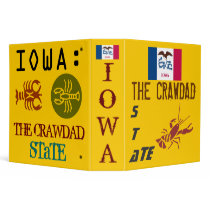 IOWA: THE CRAWDAD STaTE Binder