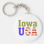 Iowa USA! Key Chain
