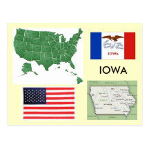 Iowa, USA Post Cards