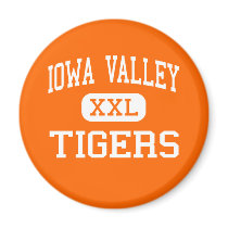 Iowa Valley - Tigers - High School - Marengo Iowa magnets by customteamsportswear Iowa Valley - Tigers - High School - Marengo Iowa magnets