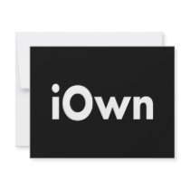 iOwn invitations
