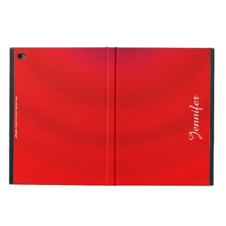iPad Air 2 Folio Case, Red Gradient, Personalized