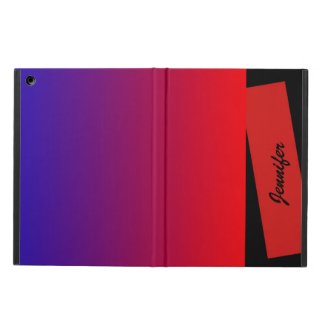 iPad Air Folio Case, Vivid Rainbow
