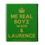[Crown] me real boyz wade & laurence  iPad Cases