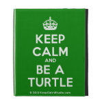 [Crown] keep calm and be a turtle  iPad Cases