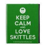 [Smile] keep calm and love skittles  iPad Cases