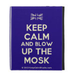 [UK Flag] keep calm and blow up the mosk  iPad Cases