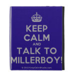 [Crown] keep calm and talk to millerboy!  iPad Cases