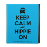 [Campervan] keep calm and hippie on  iPad Cases