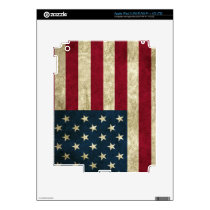 iPad Decals with Dirty Flag from United States