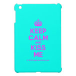 [Crown] keep calm and kiss me  iPad Mini Cases