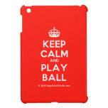 [Crown] keep calm and play ball  iPad Mini Cases