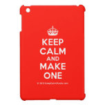 [Crown] keep calm and make one  iPad Mini Cases