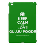 [Cutlery and plate] keep calm and love gujju food!!  iPad Mini Cases