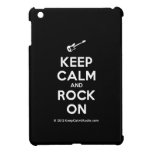 [Electric guitar] keep calm and rock on  iPad Mini Cases