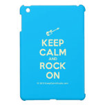 [Electric guitar] keep calm and rock on  iPad Mini Cases