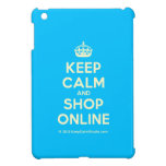 [Crown] keep calm and shop online  iPad Mini Cases