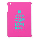 [Campervan] keep calm and love travel  iPad Mini Cases