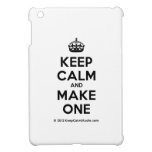 [Crown] keep calm and make one  iPad Mini Cases