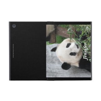 iPad Mini Folio Case, Panda, Black