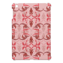Ipad Mini Red Glossy Pattern Case iPad Mini Covers