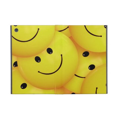 iPad mini yellow smiley faces case iPad Mini Case