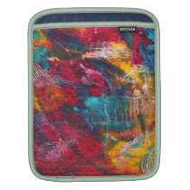 iPad sleeve - colourful painting