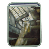 iPad Sleeve - Oil Painting "Museum Interior"