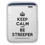 [Crown] keep calm and be streeper  iPad Sleeves