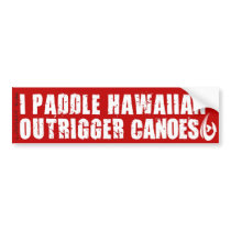 iPaddle bumper stickers