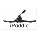 iPaddle Rectangular Stickers