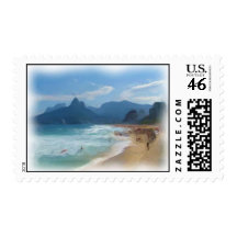 Ipanema Stamp