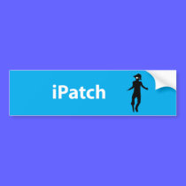 iPatch bumper bumper stickers