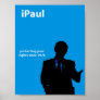 iPaul blue flyer Posters