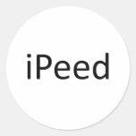 iPeed Sticker